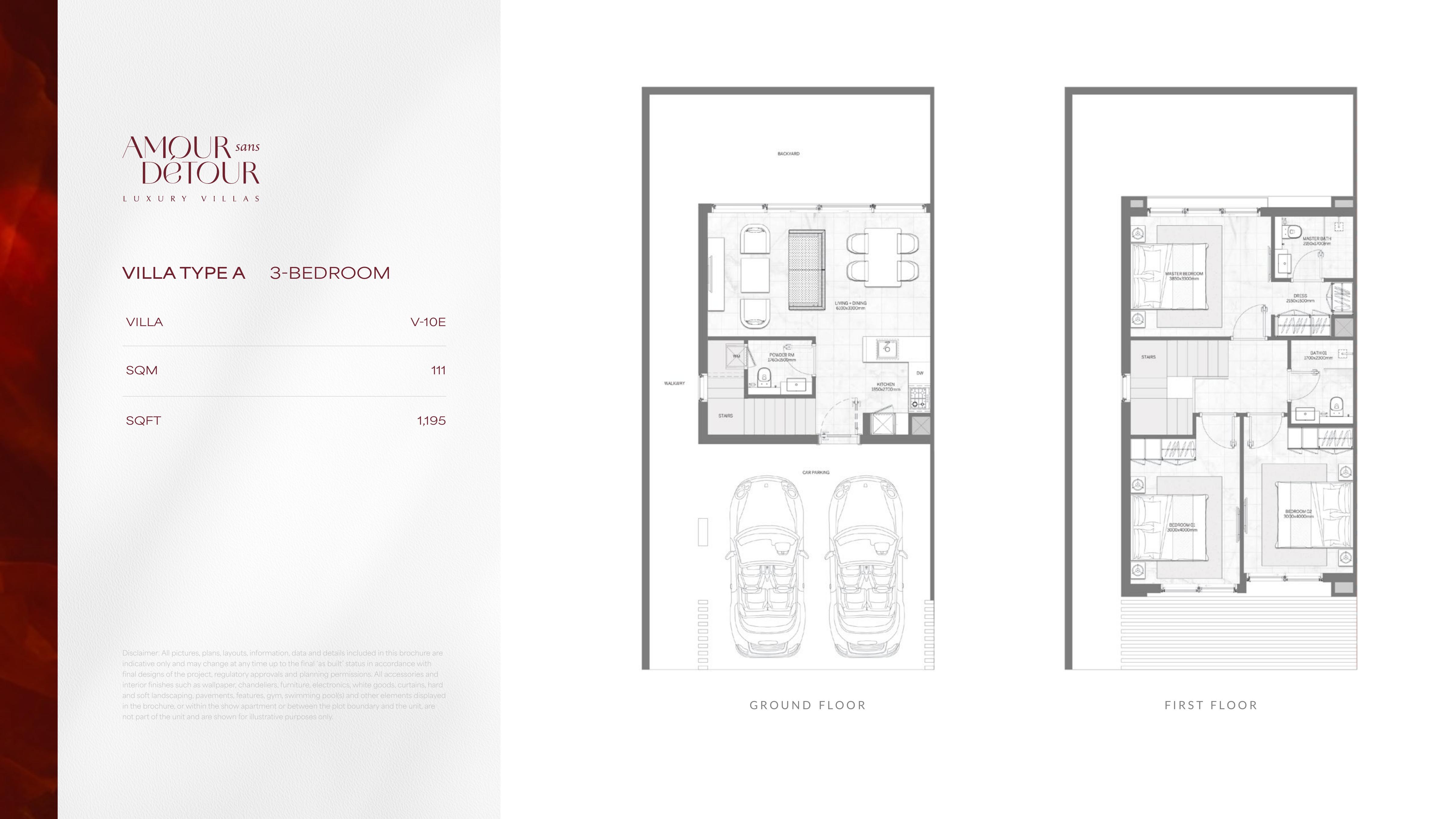 3-bedroom Villa 111 sqm at AIDA