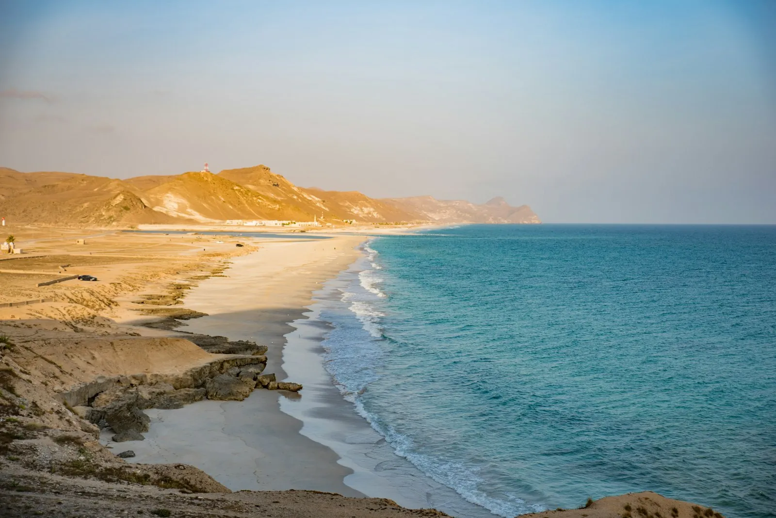 العذیبه: زندگی خانوادگی کنار ساحل