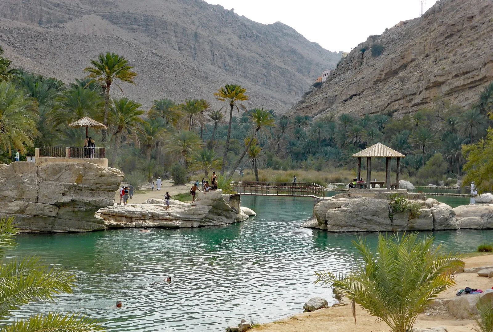 Wadi Bani Khalid (Wikimedia Commons)
