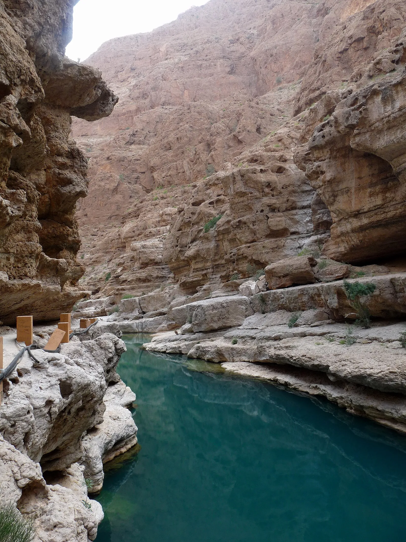 Wadi Shab: turquoise pools and a hidden waterfall cave