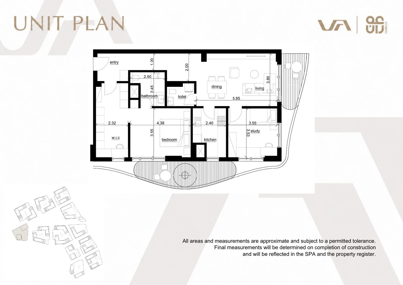 Floor plan A-73