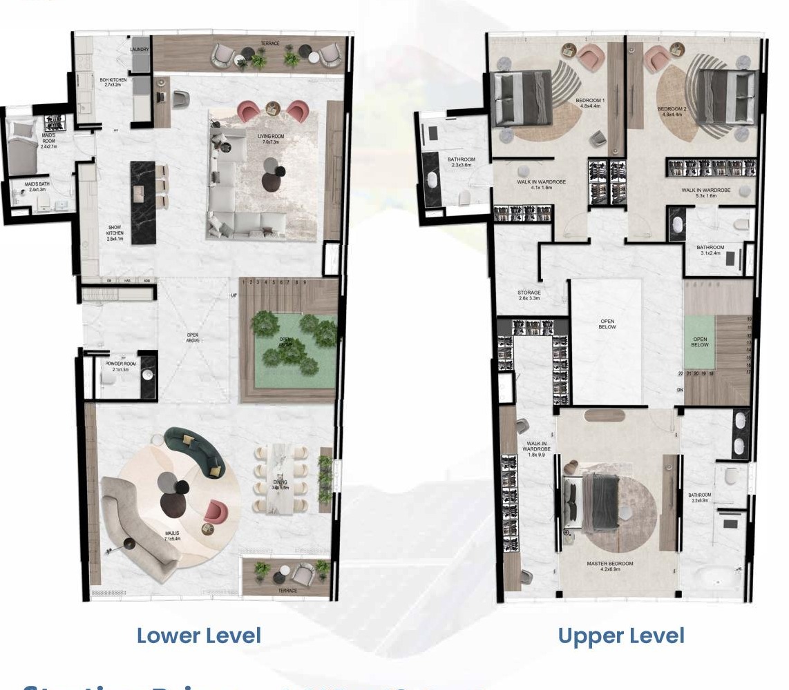 Duplex - 3 Bedroom - Onda 301