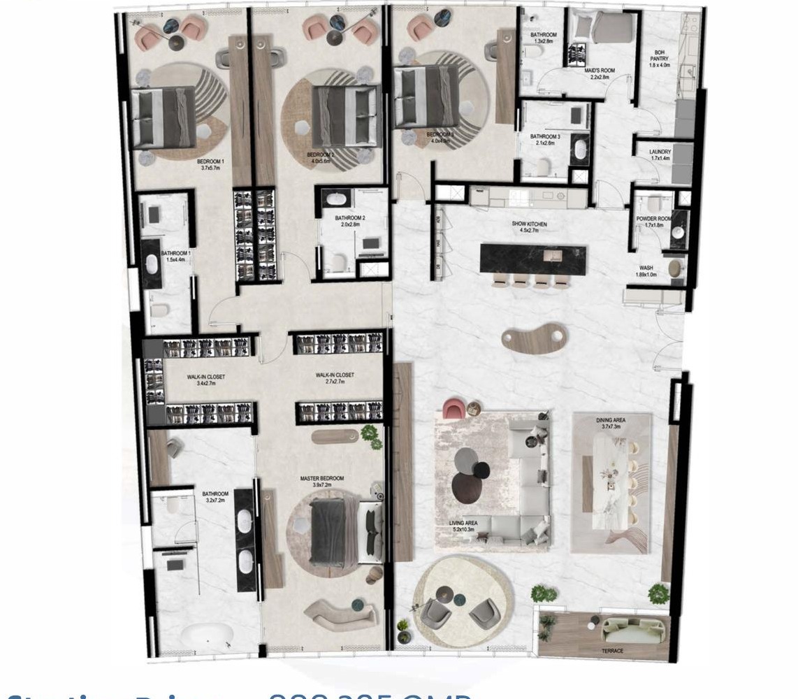 Signature - 4 Bedroom - Onda 702